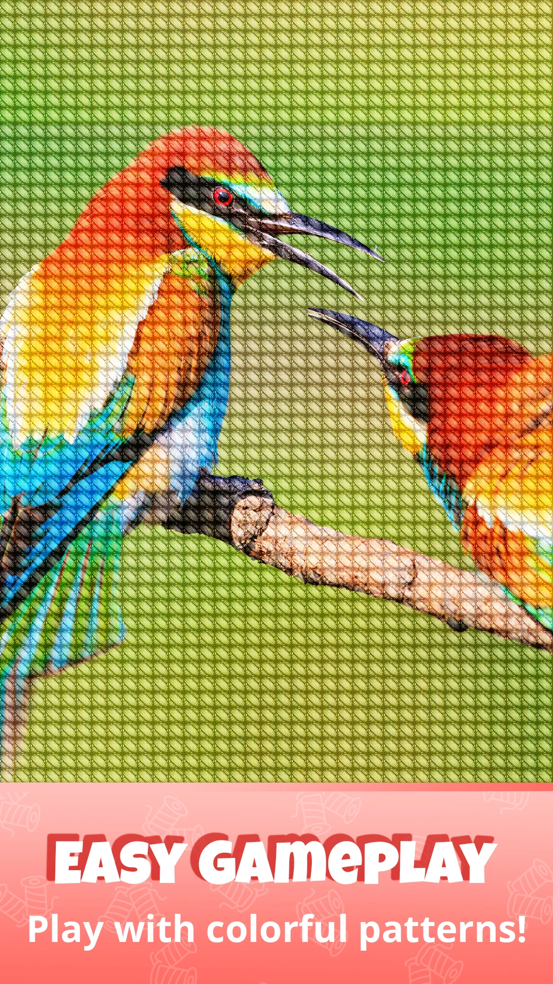 Cross Stitch Pattern, Pixelart screenshot