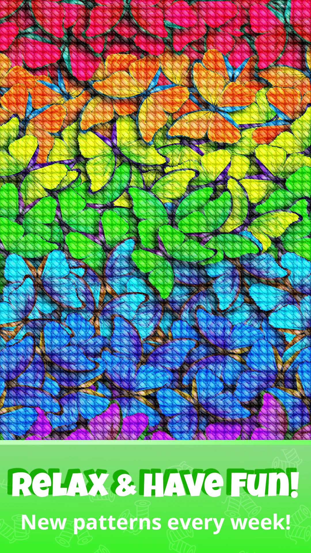 Cross Stitch Pattern, Pixelart screenshot